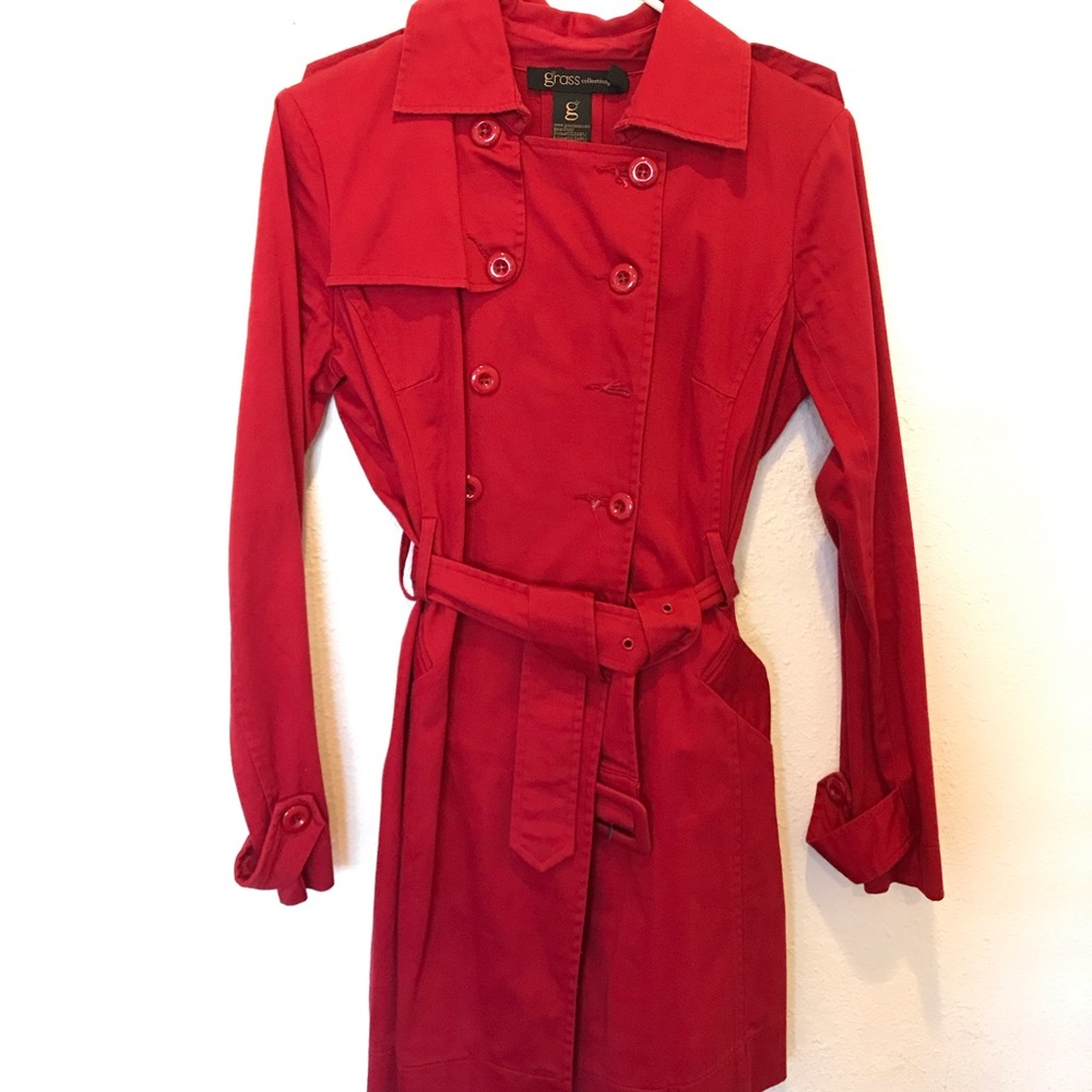 Red Trench Coat